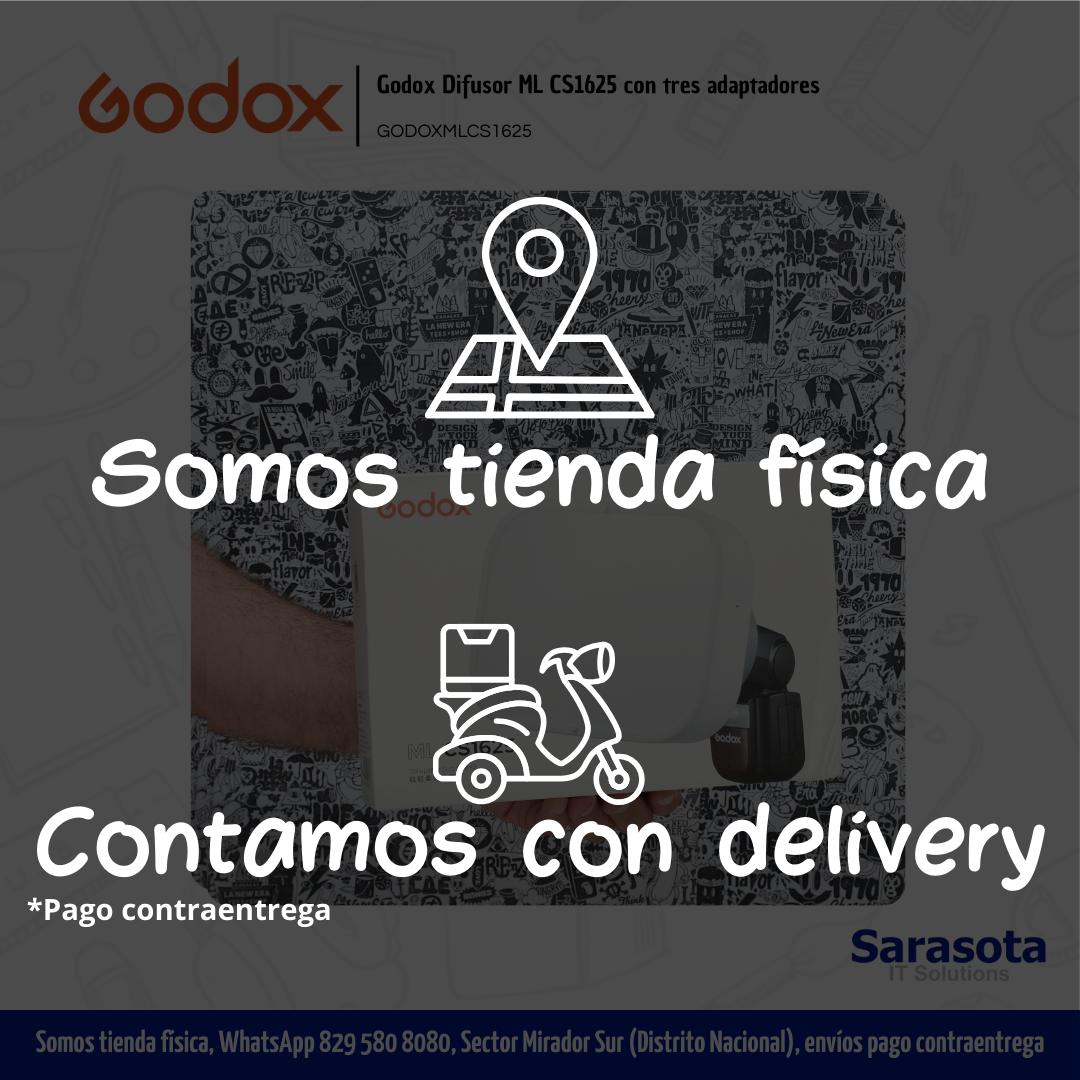accesorios para electronica - Godox Difusor plegable ML-CS1625 3