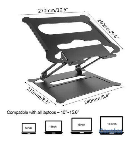 accesorios para electronica - Soporte para laptop de aluminio Z8 3
