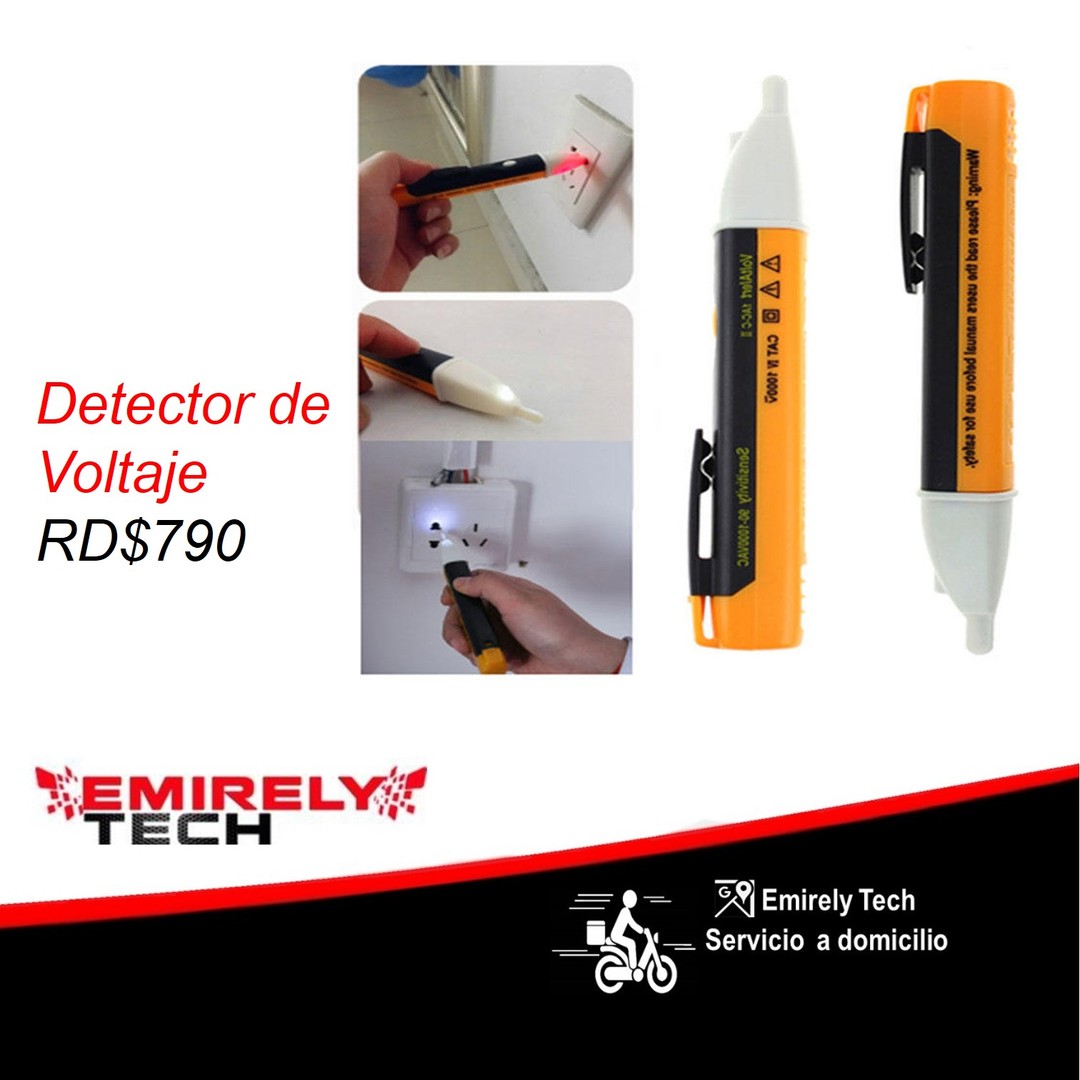otros electronicos - Detector de voltaje alerta electrica probador pluma