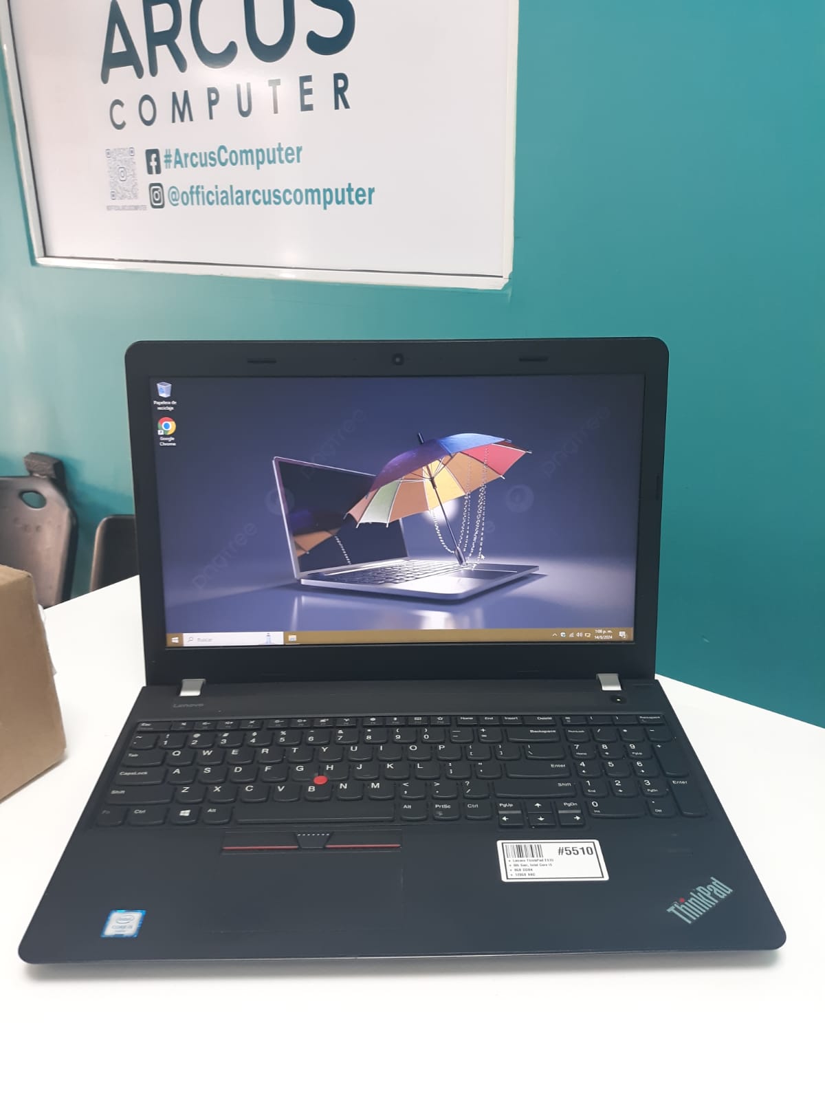 computadoras y laptops - Laptop, Lenovo ThinkPad E570 / 6th Gen, Intel Core
