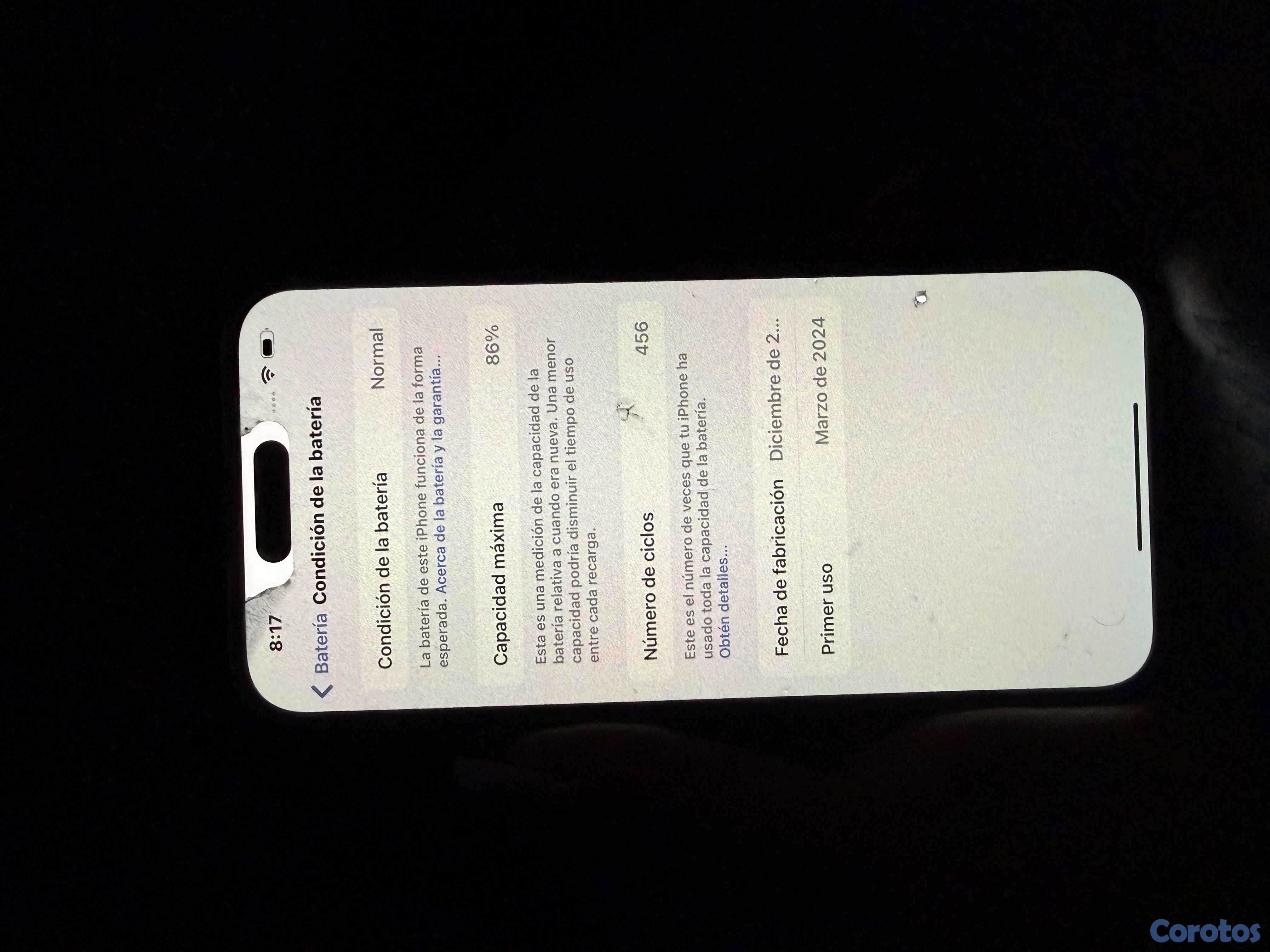 celulares y tabletas - iPhone, 15 Pro Max de 256 5