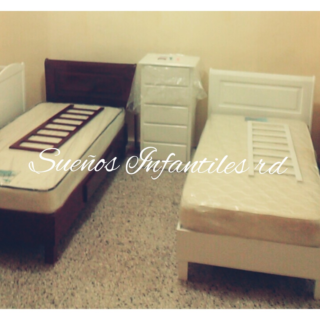 muebles - camas twins infantil , dimension 39 x 74