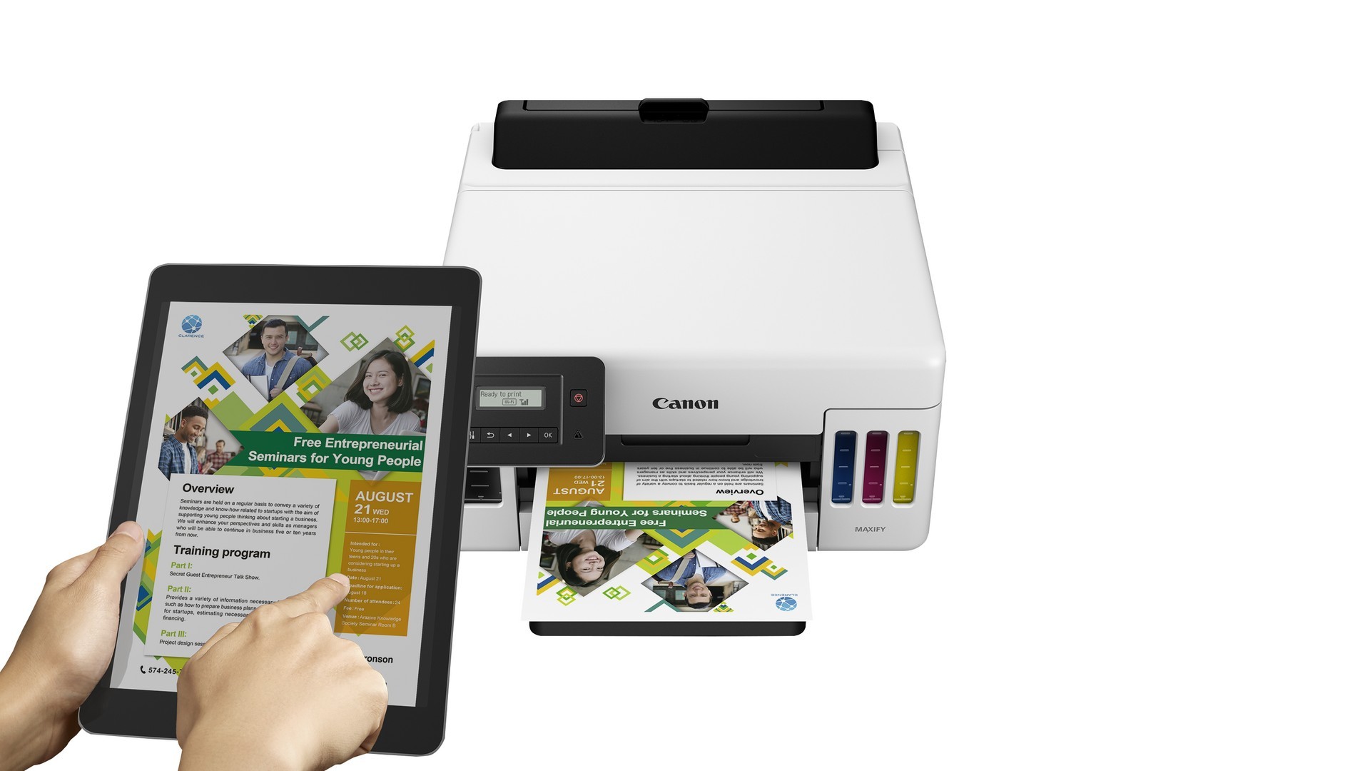 impresoras y scanners - CANON GX5010 MAXIFY, INALÁMBRICA MEGATANK, ALTA PRODUCTIVIDAD DE IMPRESIÓN 2