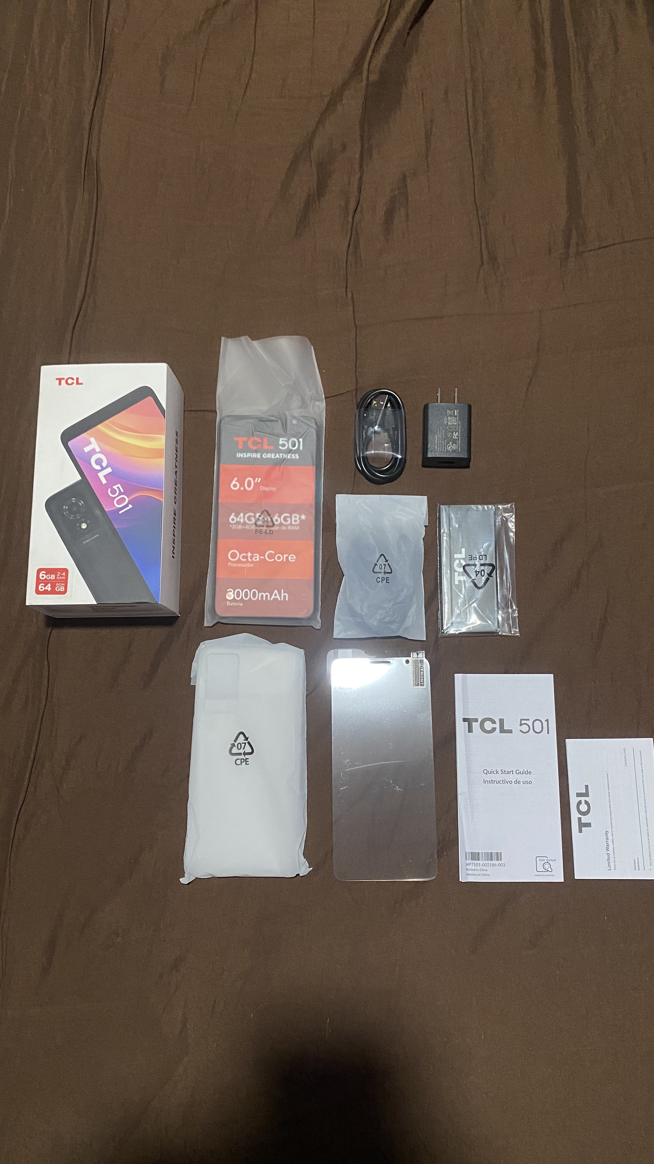 celulares y tabletas - Vendo celular TCL 501 totalmente nuevo 2
