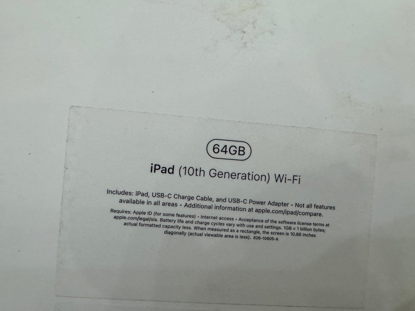 celulares y tabletas - iPad 10ma Gen 64GB Blanco Wi-Fi Nueva Sellada, RD$ 25,400 NEG| TIENDA!! 1