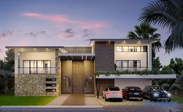casas vacacionales y villas - Villa en Construcción en Venta – Cap Cana, Punta C 6