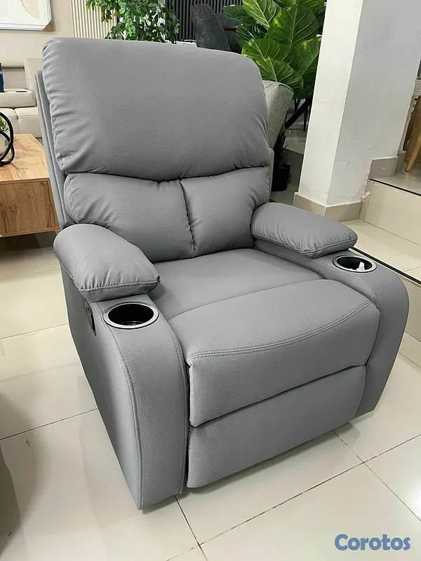 muebles y colchones - SILLON RECLINABLE MASAJEADOR  3