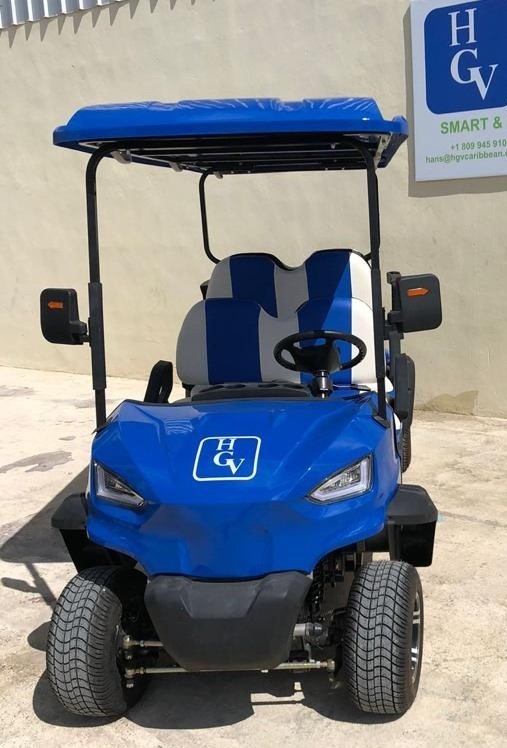 vehiculos recreativos - Carros de golf electricos con paneles solares y bateria de lithium Punta Cana 3