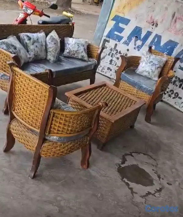 herramientas, jardines y exterior - 🌿 Juego de Muebles para Terraza o Patio (4 Piezas) 1