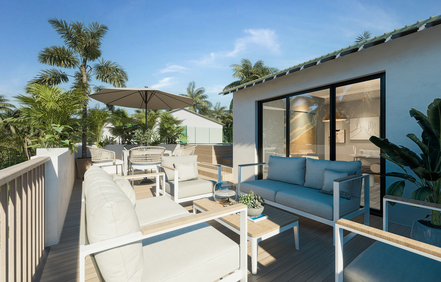 casas vacacionales y villas - Villas Duplex en las Terrenas Samana a 400m2 Playa 1