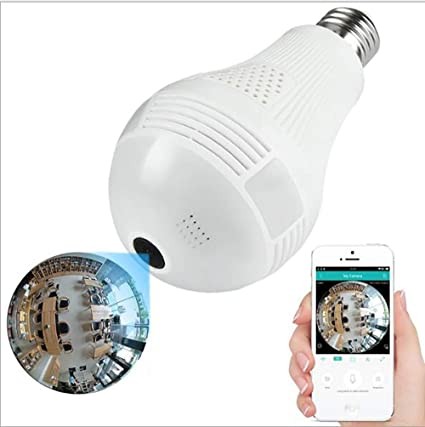 camaras y audio - Camara tipo Bombillo wifi wiifi  3
