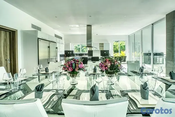 casas vacacionales y villas - Lujosa villa en el campo de golf de Cap Cana 4