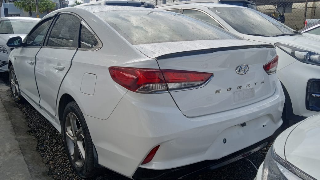 carros - HYUNDAI SONATA 2019 BLANCO 6