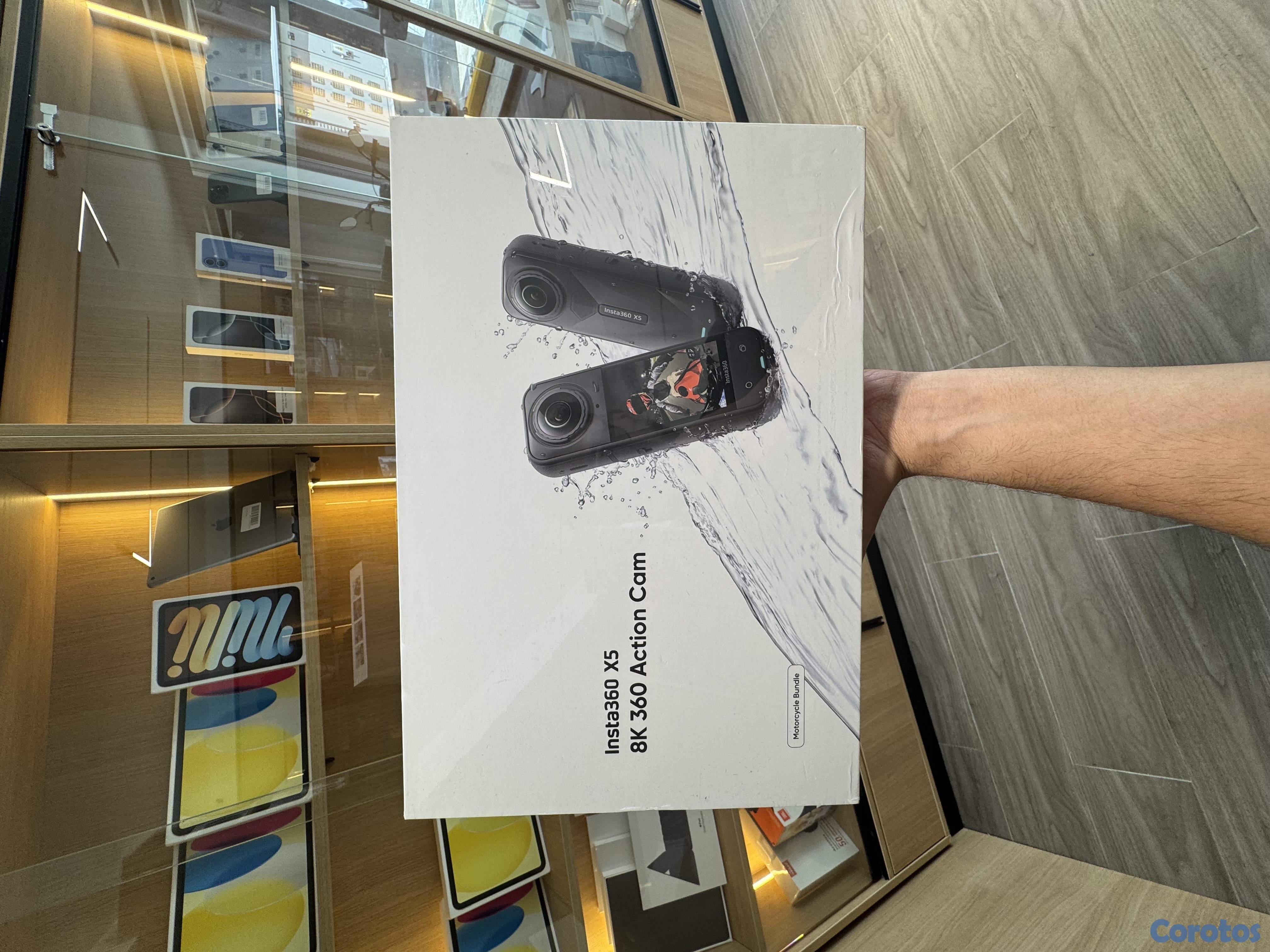 camaras y audio - Camara insta360 x5 + Kit para motocicleta | Sellada  1