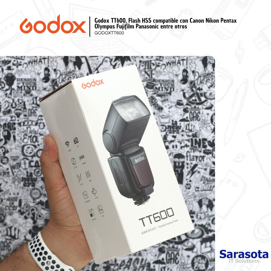 accesorios para electronica - Flash Godox TT600 (Canon, Nikon, entre otras) 1