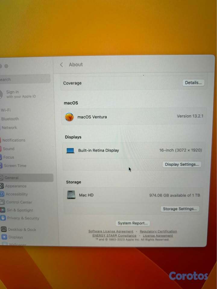 computadoras y laptops - MacBook Pro 2019 A2141 Core Intel i9 oportunidad 2