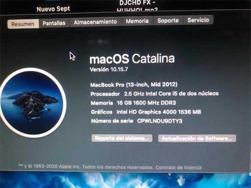 computadoras y laptops - VENDO MACBOOK PRO 2012