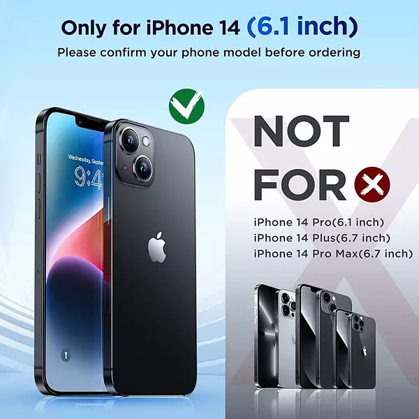 Salud y Equipamiento Médico - Funda Ultra Transparente Para iPhone 14 Simtect 2