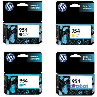 impresoras y scanners - CARTUCHOS HP EN TODOS LOS COLORES 954 PRINT CARTRIDGE  2