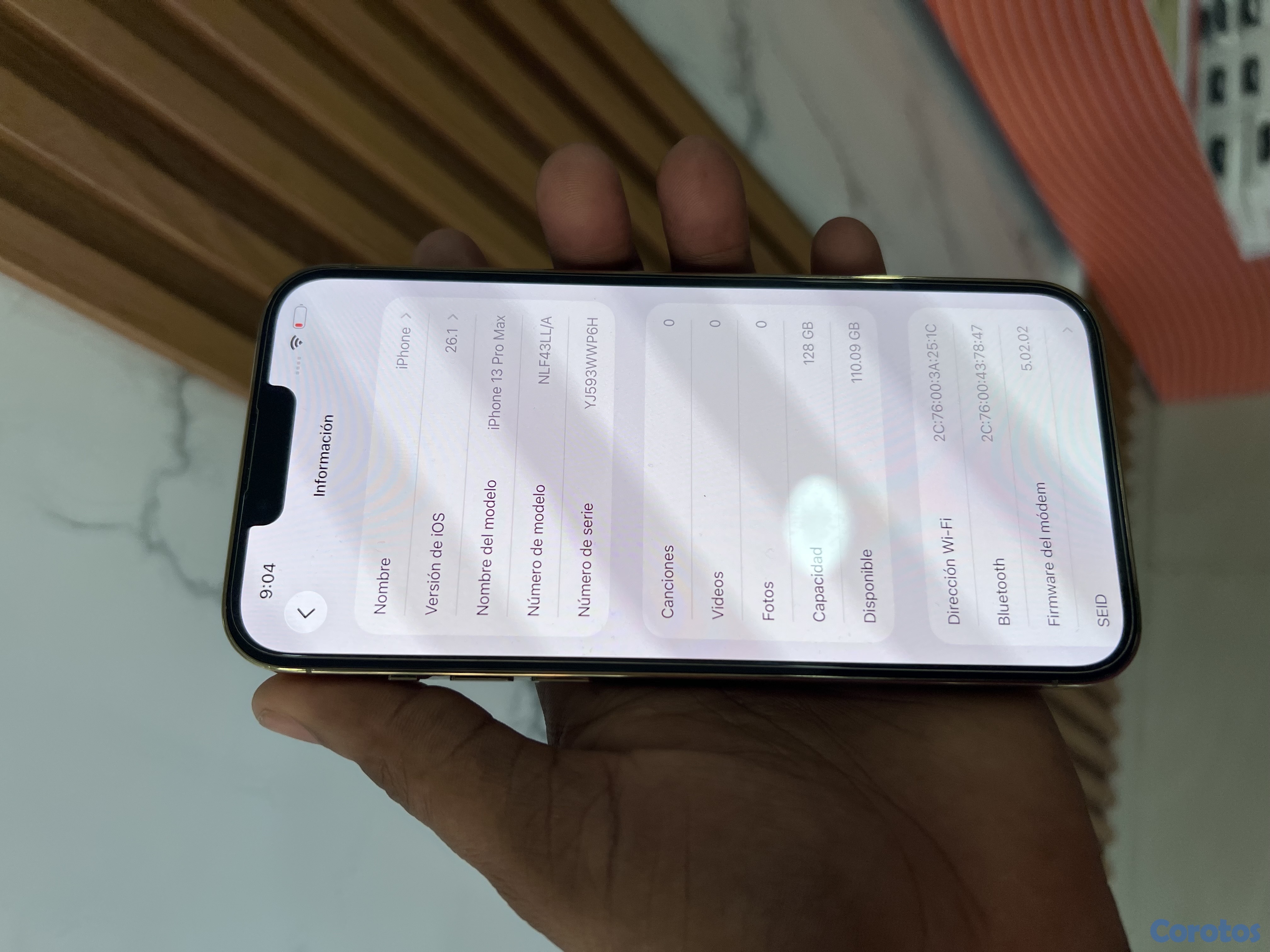 celulares y tabletas - vendo iPhone 13 Pro Max 128 GB Factory batería 🔋al 100% 3