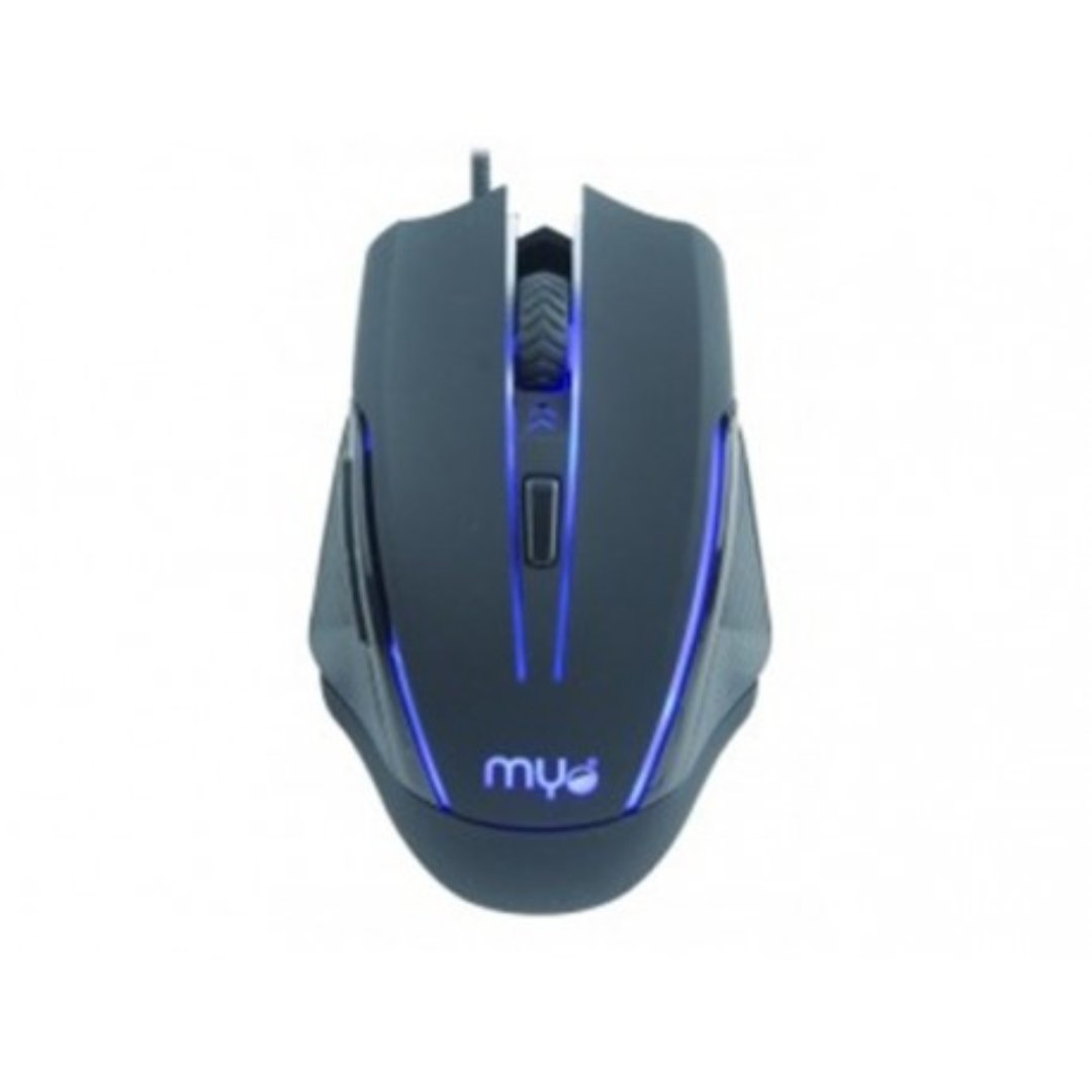 computadoras y laptops - MOUSE GAMING MYO SERIE 6, SENSOR ÓPTICO 6 BOTONES, VELOCIDAD DEL MOUSE AJUSTABLE 0