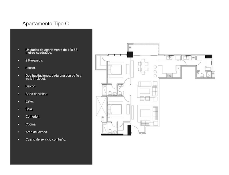 apartamentos -  apartamento en bella vista Distrito Nacional avenida Sarasota 2