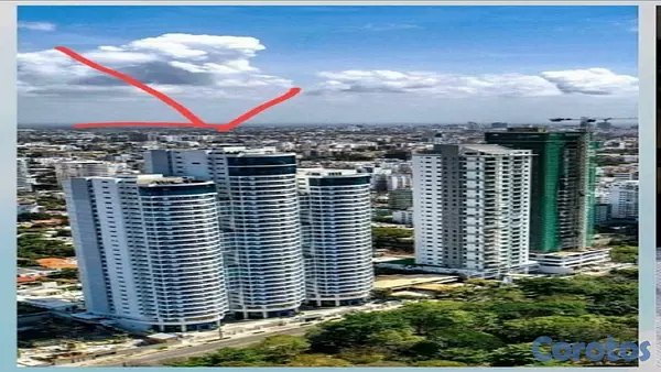 apartamentos - Apartamento Torre Mar Azul Piso 15 Av, Anacaona 9