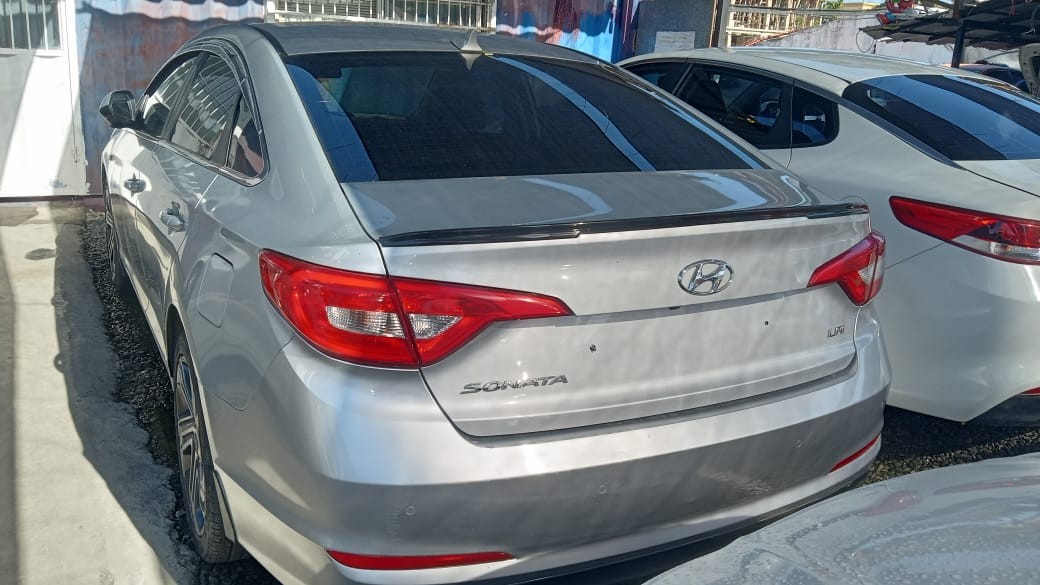 carros - HYUNDAI SONATA LF 2017 GRIS 2