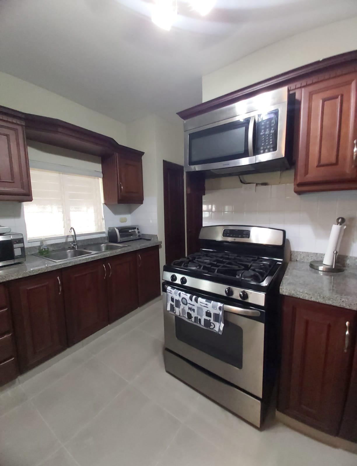 apartamentos - Se Renta Apartamento Amueblado En El Gala Sin Inte 8