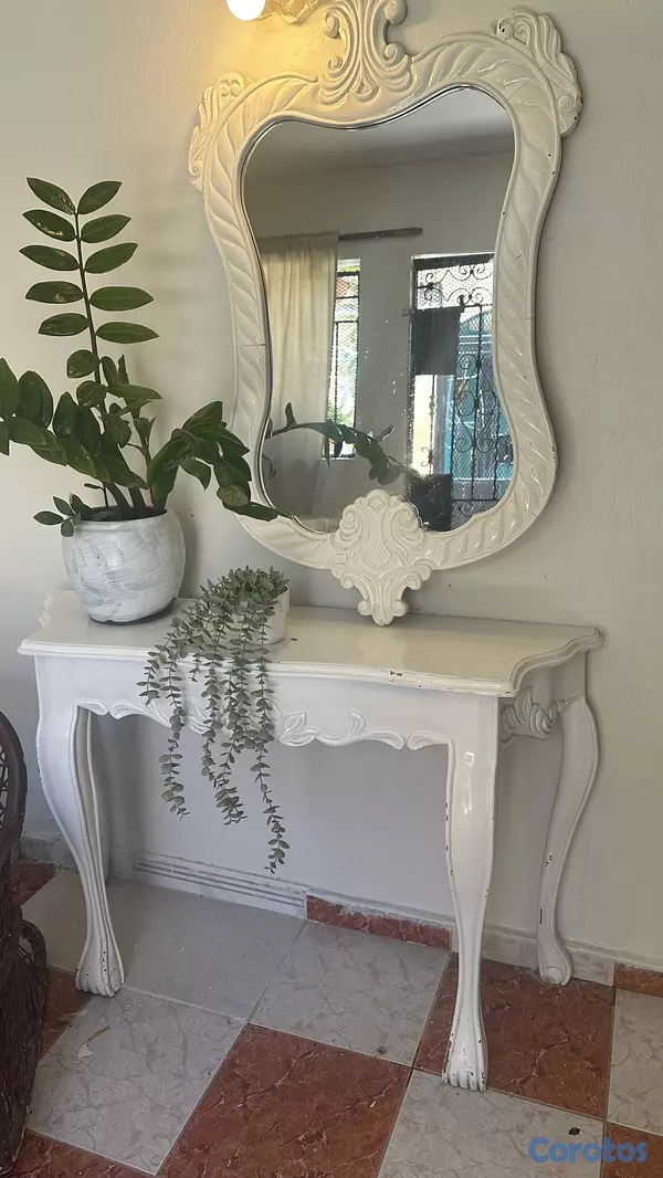 decoración y accesorios - Repisa con espejo  2