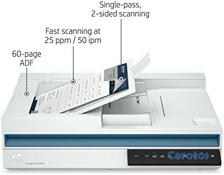 impresoras y scanners - SCANNER HP SCANJET PRO 2600 F1 FLATBED SCANNER - FLATBED SCANNER - LETTER - 1200 1