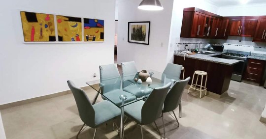 apartamentos - Airbnb AMUEBLADO 1er piso  en cerro hermoso a 5 minutos de unión médica 9