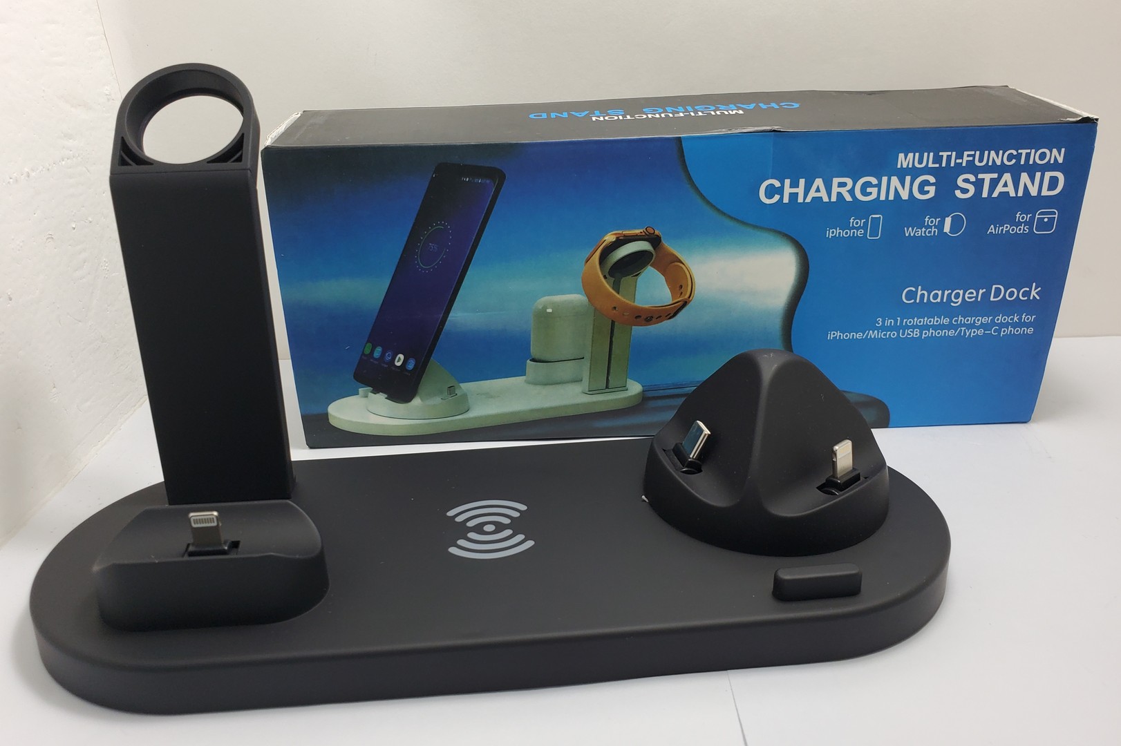 celulares y tabletas - CARGADOR MULTI FUNCIONAL CHARGIN STAND