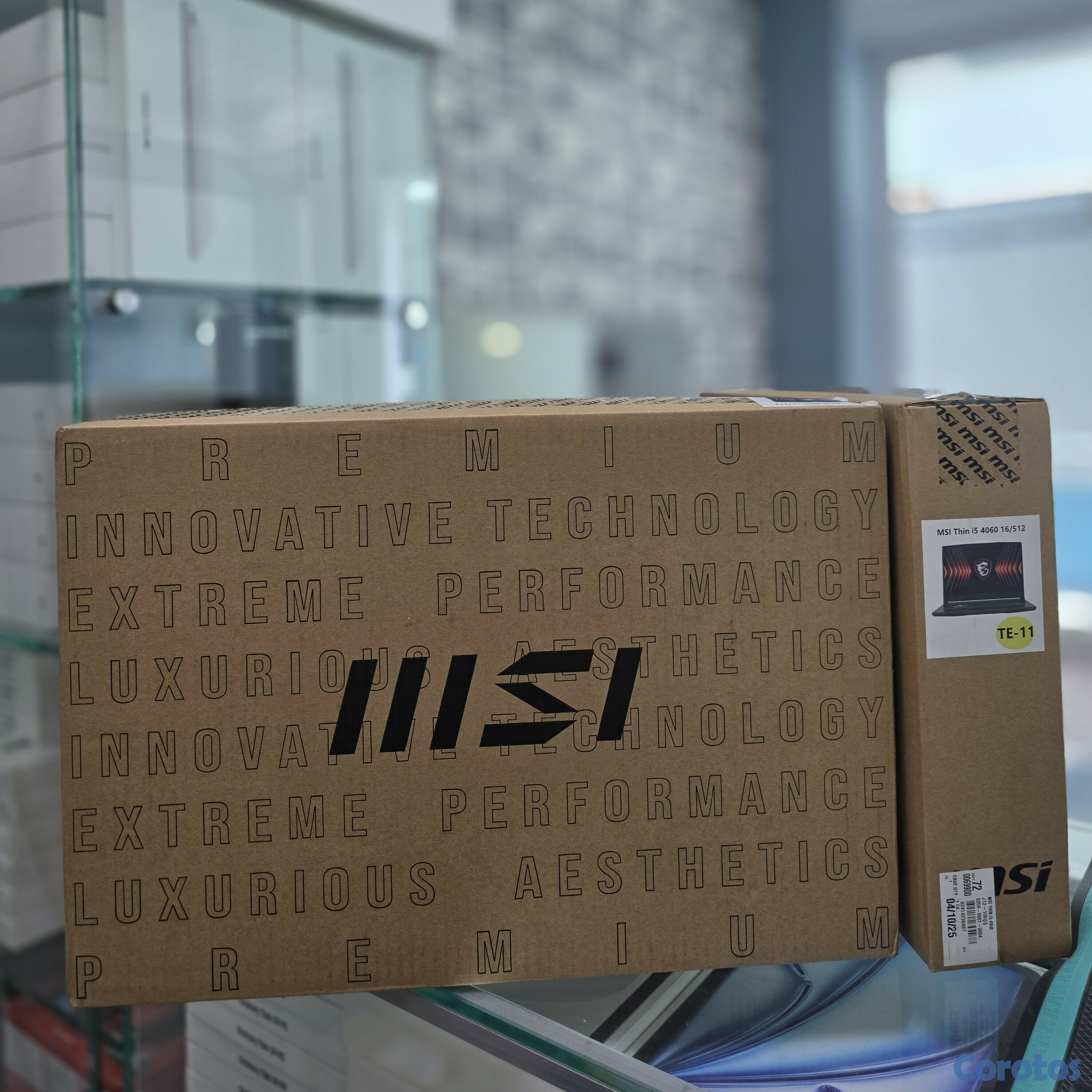 computadoras y laptops - Msi thin 15 512gb 16gb ram rtx4060 core i5-13420H nuevas selladas 1