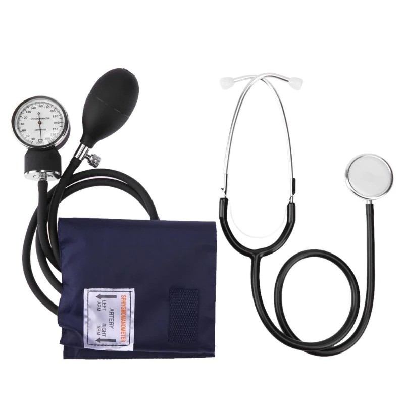 salud y belleza - Monitor de presion Esfigmomanometro Estetoscopio Equipo medico Medidor arterial 7