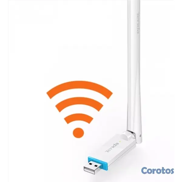 accesorios para electronica - ADAPTADOR DE RED USB WIFI TENDA U2, 2.4GHZ/150MBPS 2