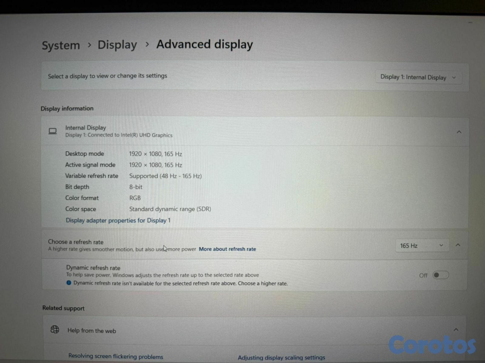 computadoras y laptops - Acer  / RTX 4060 / i7 13ª Gen / 165hz /16 RAM DDR5 2