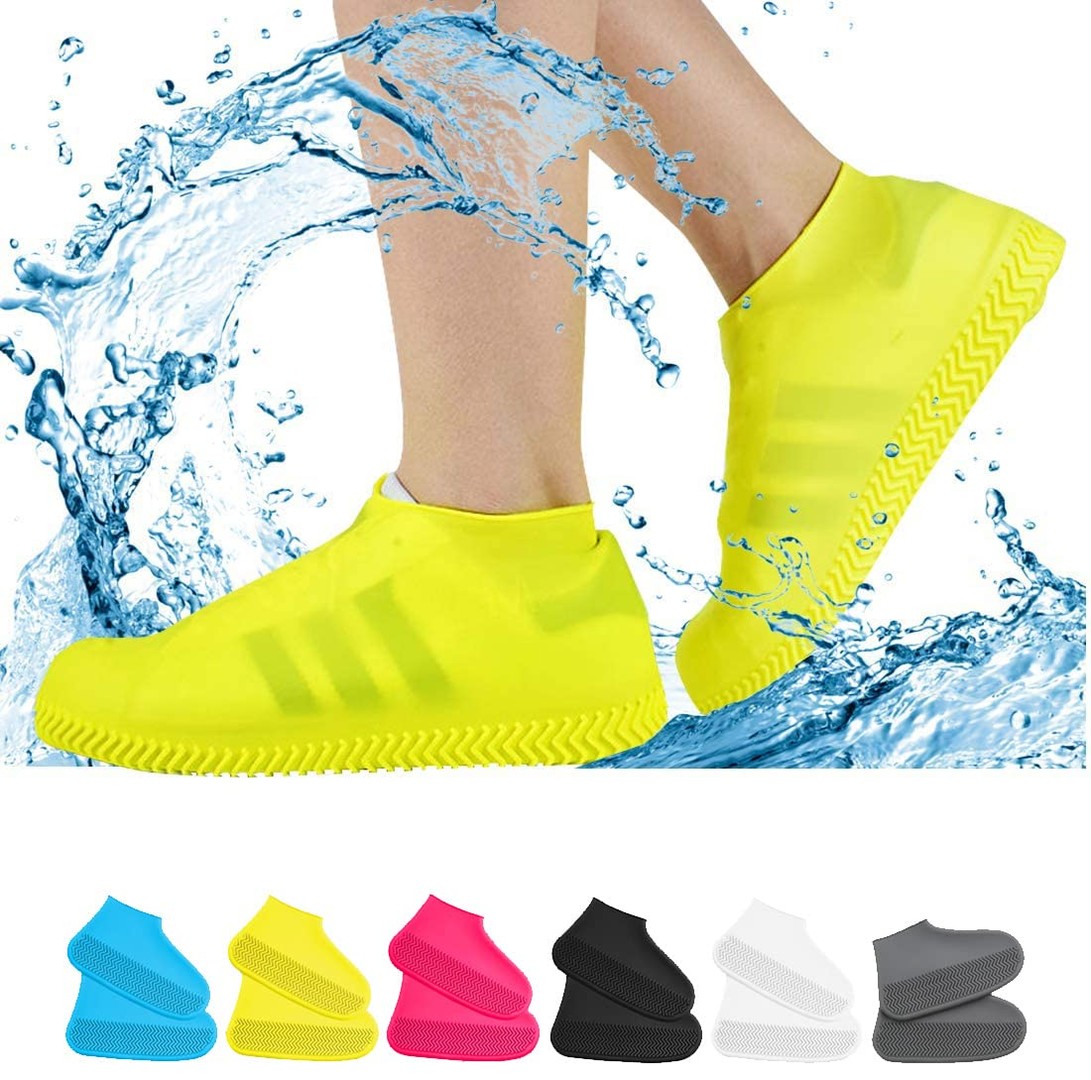 Cubiertas de zapatos impermeables de silicona Unisex silicon protector 