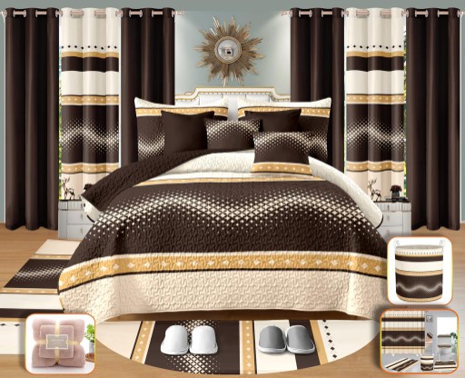 decoración y accesorios - Cobertores de 28 piezas para camas de 60 y full de 54