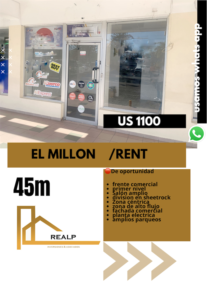 oficinas y locales comerciales - Local comercial en Primer nivel 
