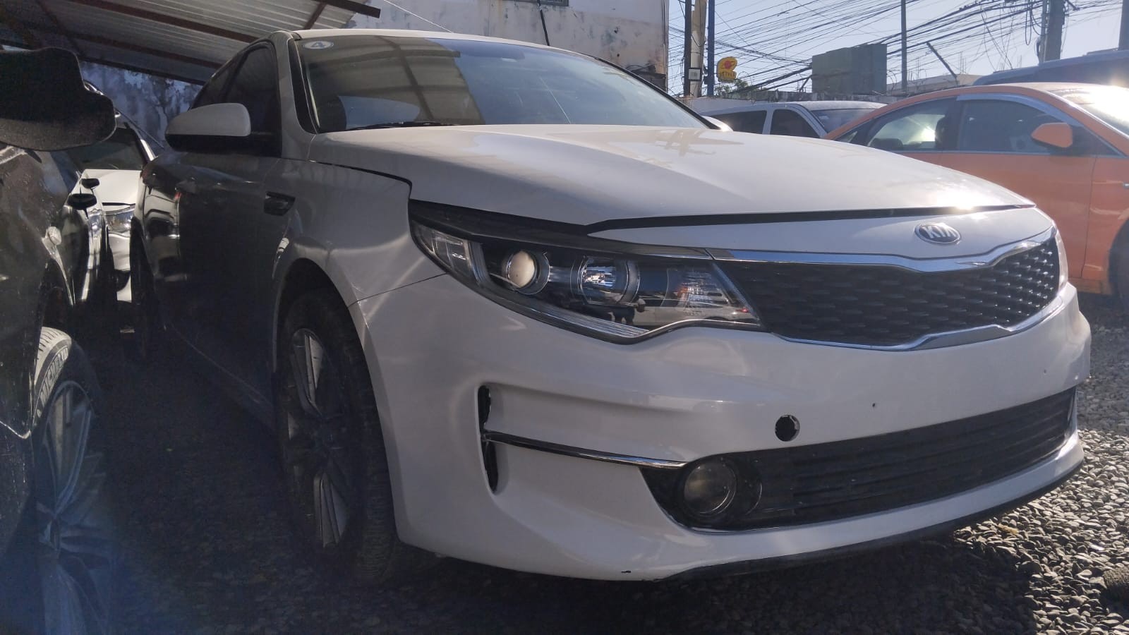 carros - KIA K5 2017 BLANCO 1