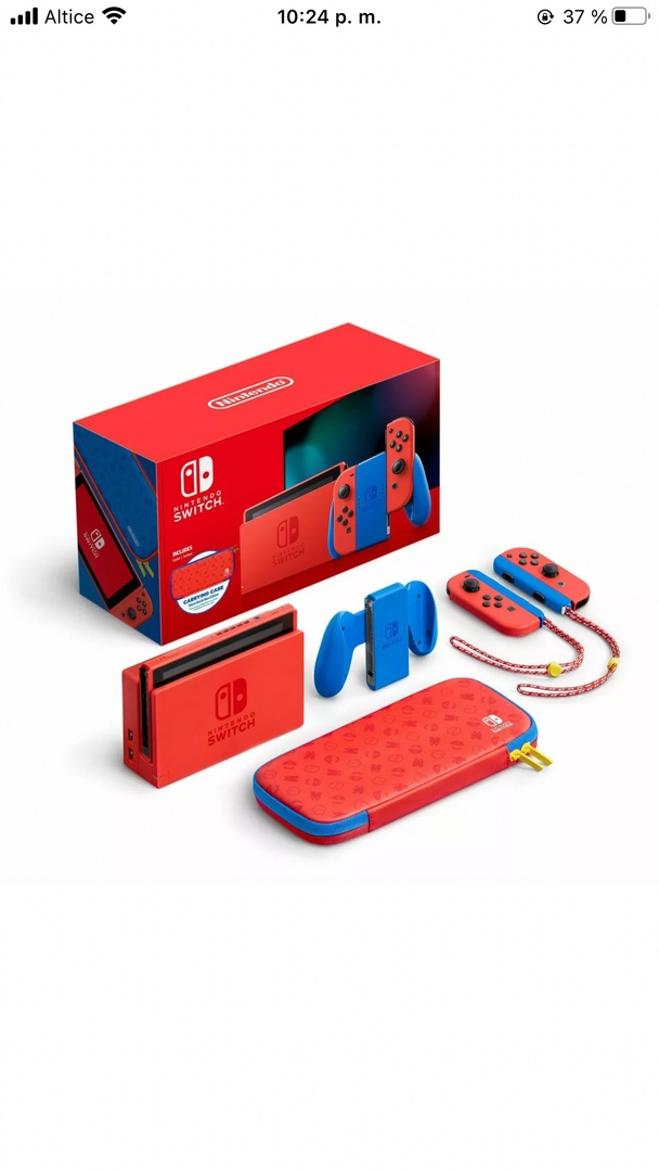 consolas y videojuegos - Nintendo Switch Mario Red & Blue Edition - 32GB - HADSRAAAF