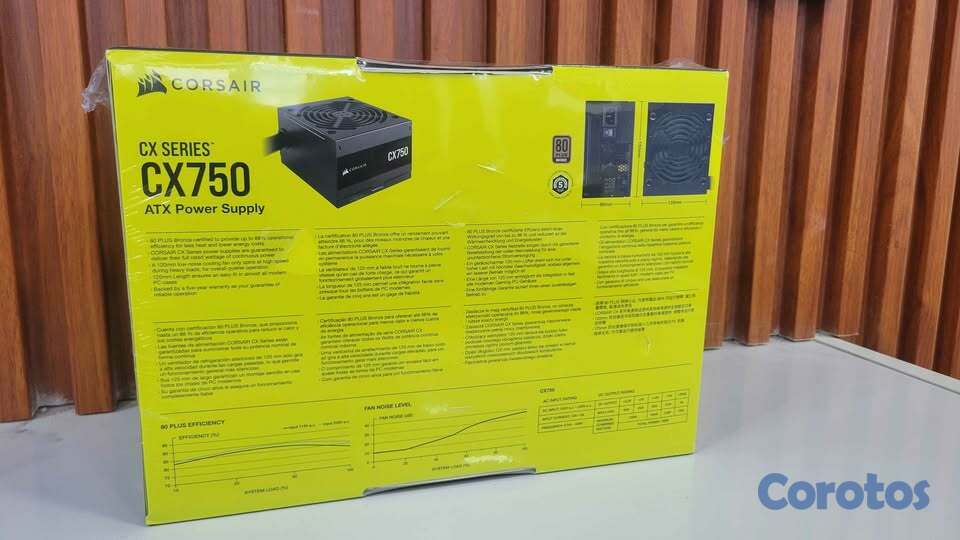 computadoras y laptops - Power Supply Corsair 650W - 750W 2