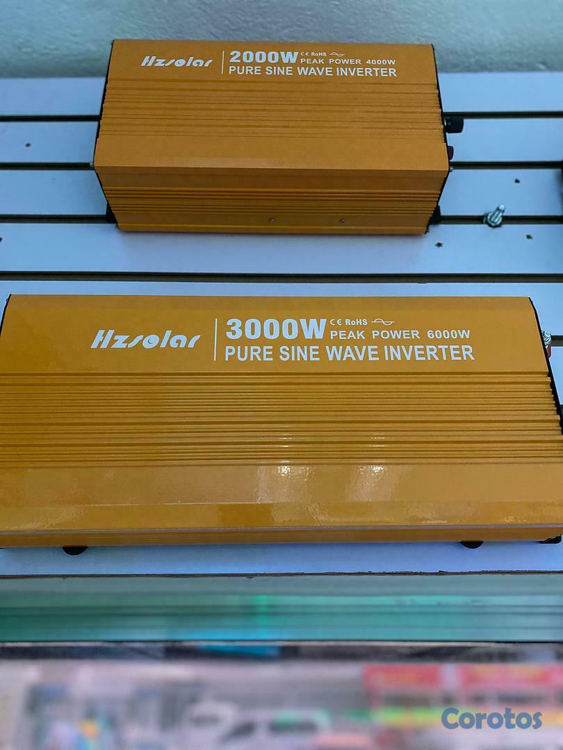 plantas e inversores - inversores honda pura senoidal 3000 w/ 12 vol