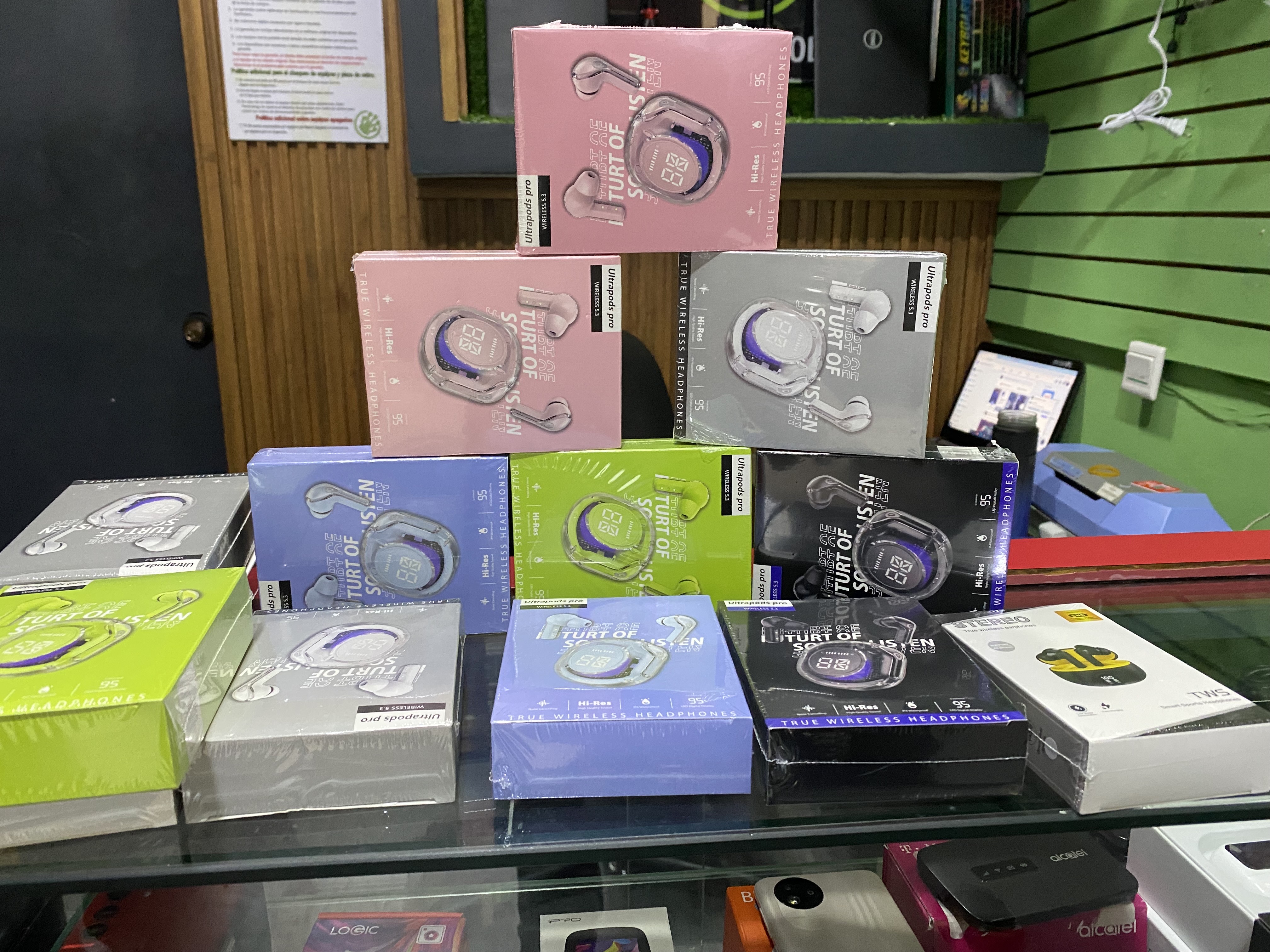 celulares y tabletas - auriculares de colores Bluetooth  2