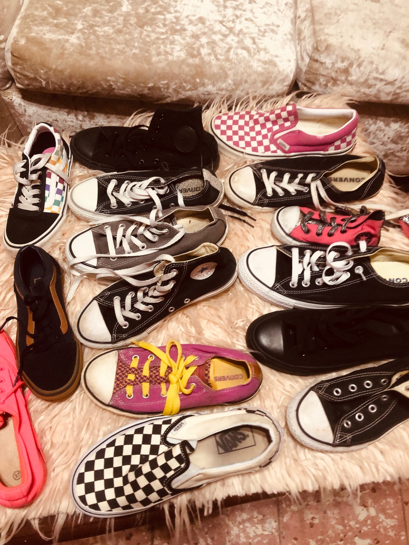zapatos unisex - Converse y vans
