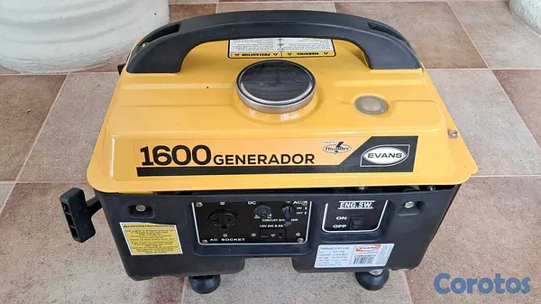 plantas e inversores - Vendo planta eléctrica 1.6K marca Evans Thunder 2