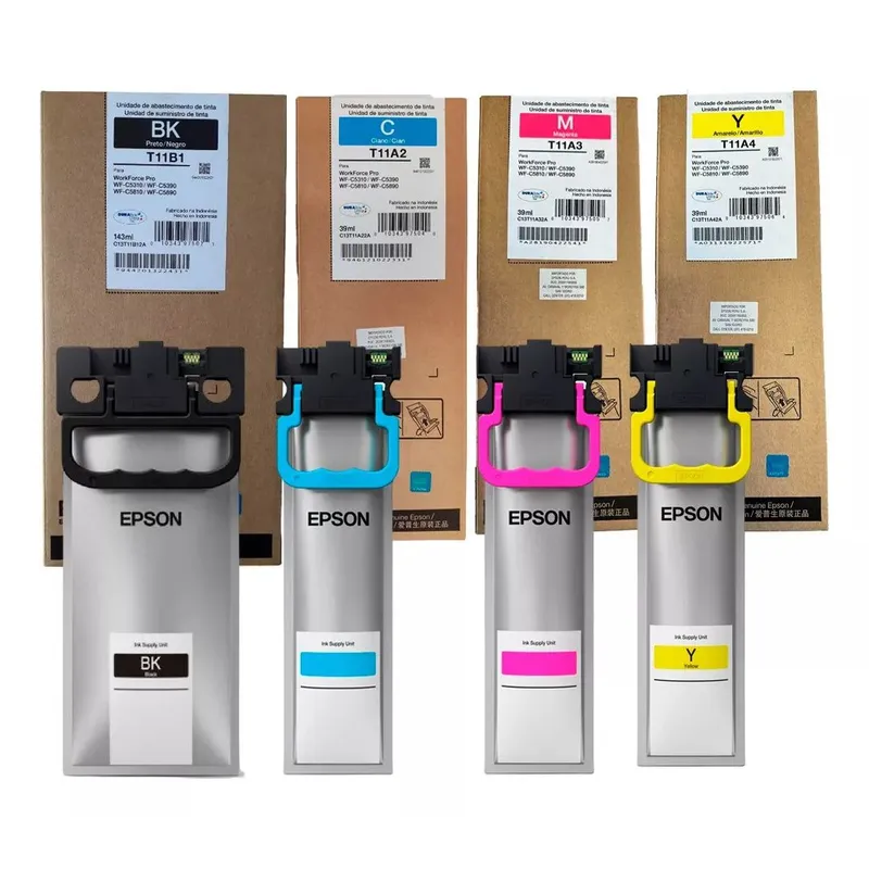 impresoras y scanners - BOLSA DE TINTA EPSON T11A EN TODOS LOS COLORES 