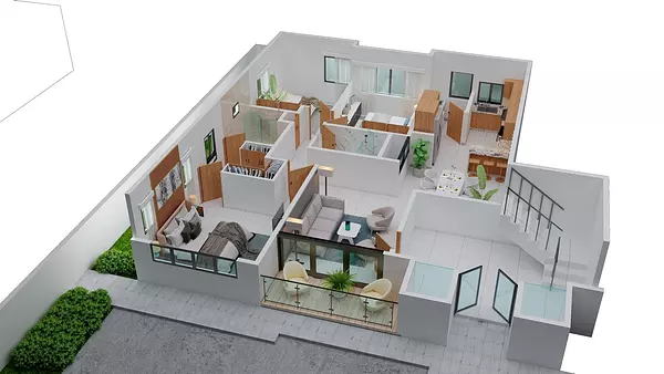 apartamentos - Apartamentos en venta en Residencial Pérez – Gurabo al Medio 3