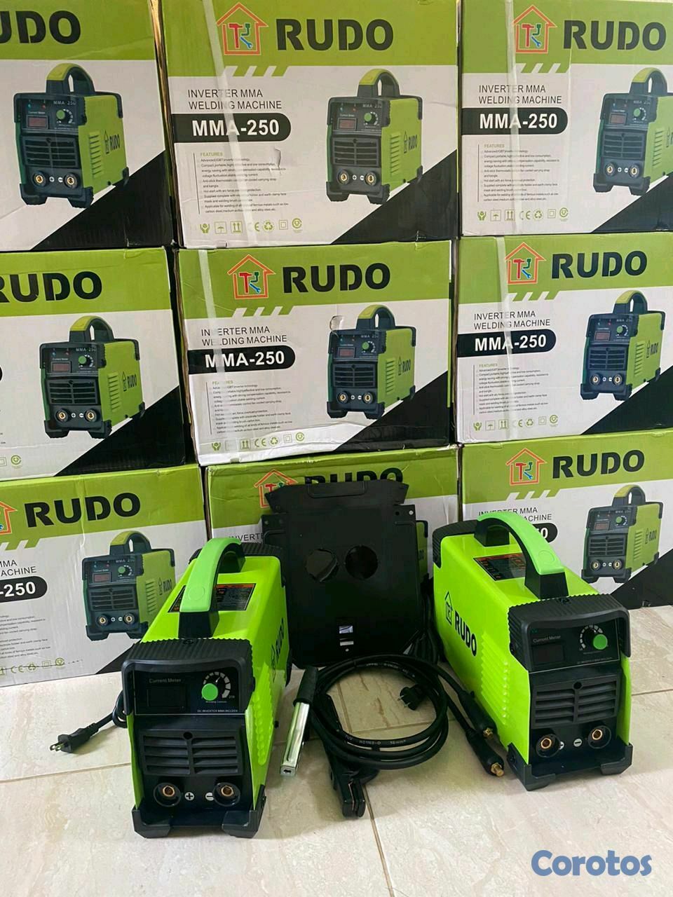 equipos profesionales - máquina de soldar inverter 250amp 110-220v